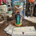 Santa Muerte Money Spell Set-Candle, Oil, Mojo, Checks-SIX FREE MONEY SPELLS LISTED!