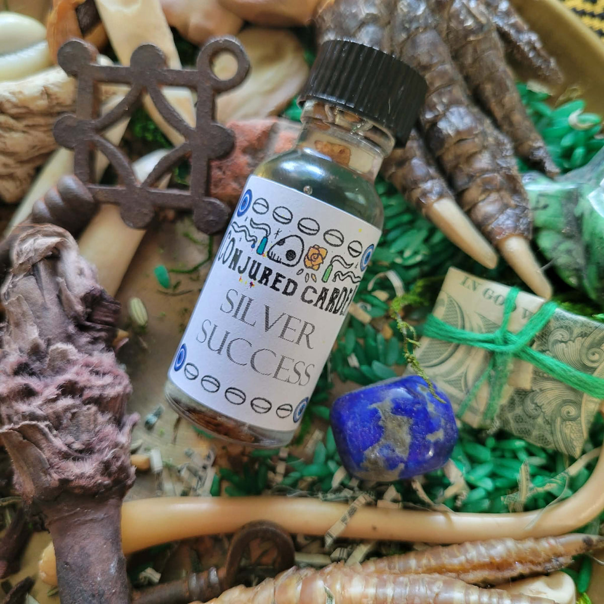 Silver Success Oil, Luck, Small Business, Success, New Endeavors