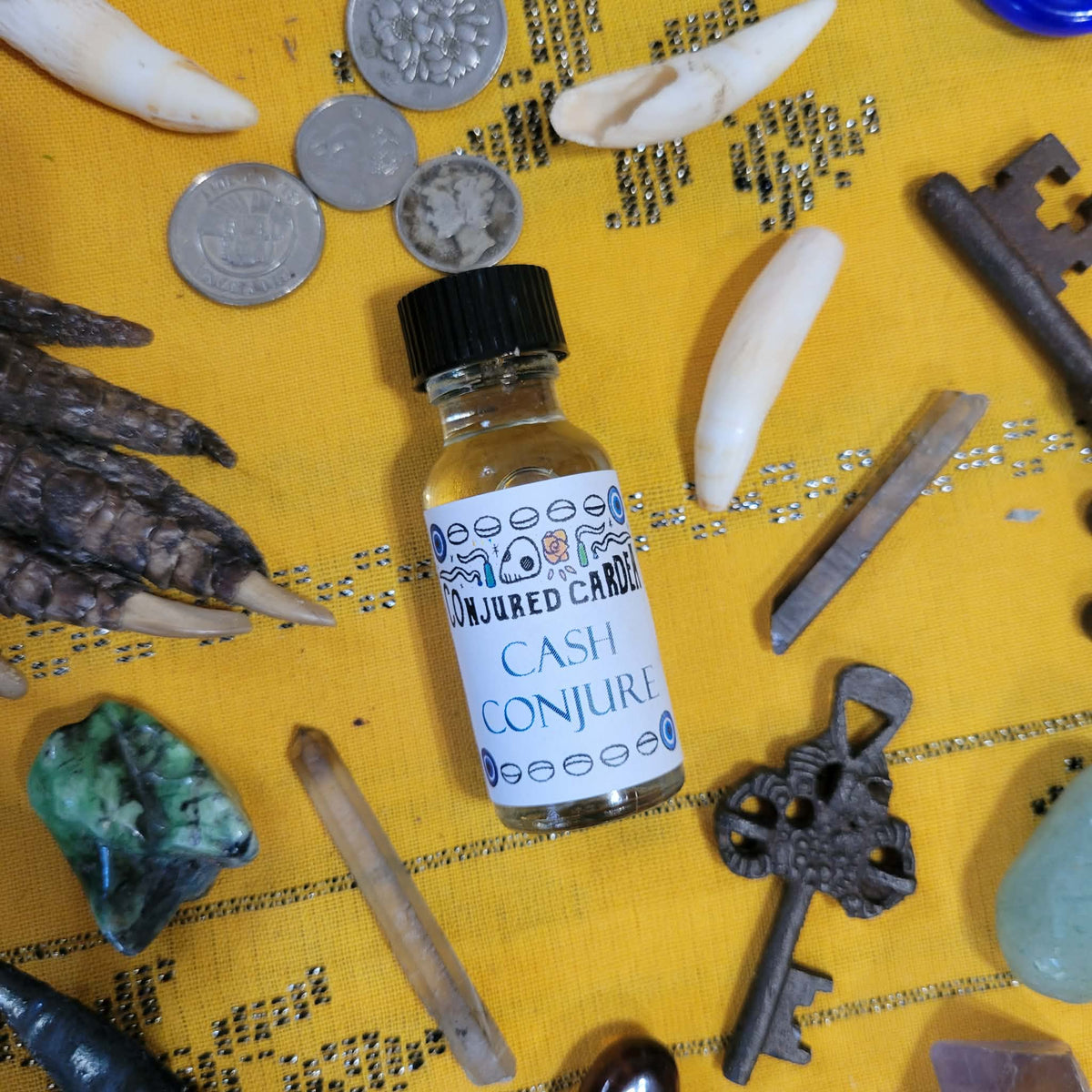 Cash Conjure Oil- Draw Money, Cash, Tips, Winnings, Payments