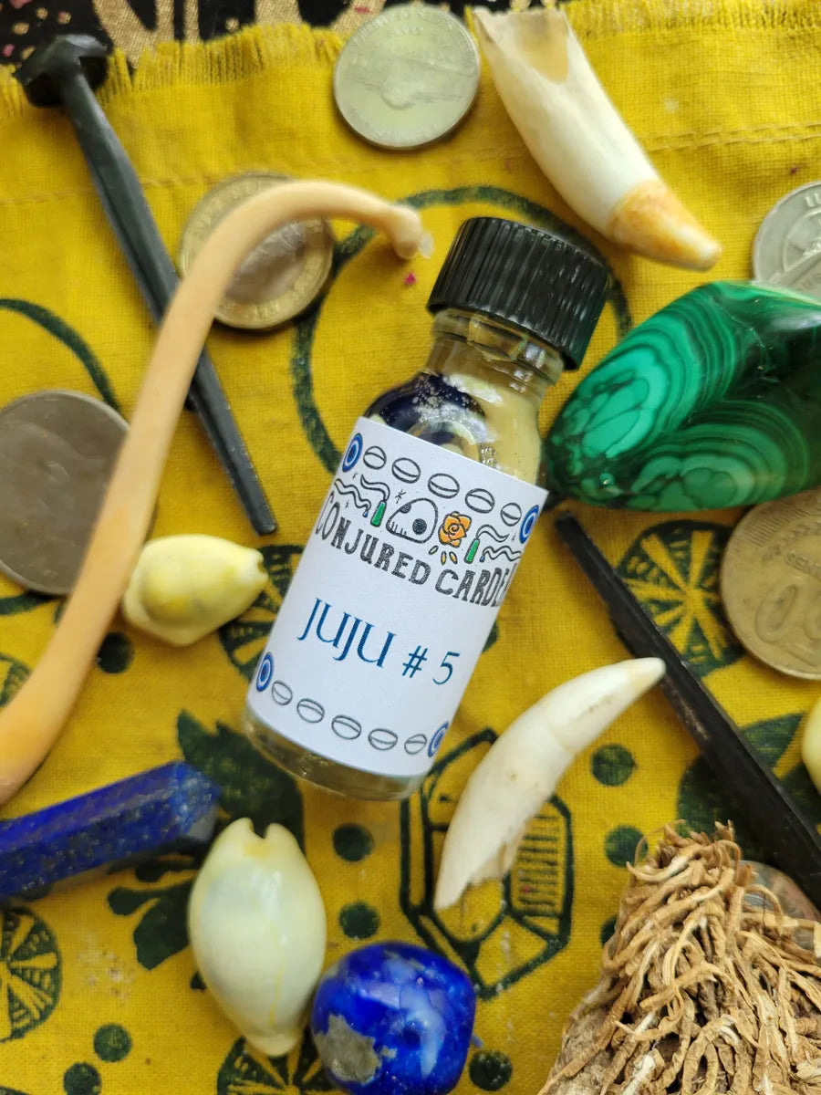 Juju No.5 Oil-Evil Eye, Cleansing, Luck, and Money