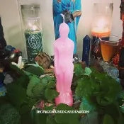 MALE-PINK Figure Candle-Love, Relationships, Committment