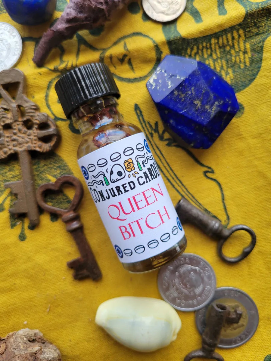 Queen B*tch Oil-End Competition. Draw Success, Power,Control