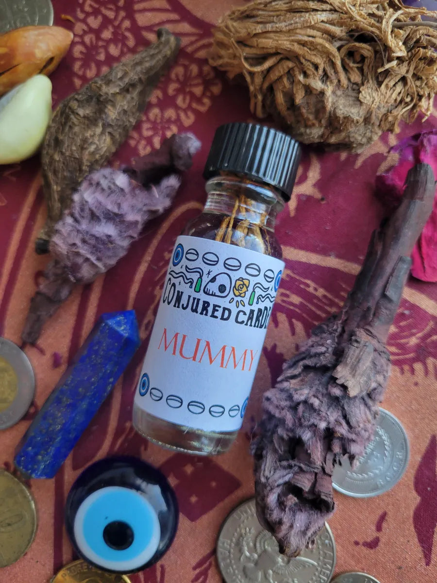 Mummy Oil-Enhance Powers, Messages, Spells, Goals, Success