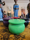 Cauldron Candle-Abundance, Magick, Goddess, Manifestation