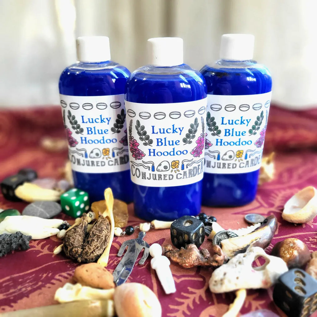 Lucky Blue Hoodoo Wash-Bluing-Cleansing, Good Luck, Money, Love