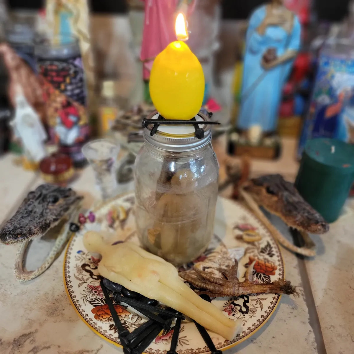 Community Hex Jar-Gain Restitution, Sour People, Relationships and Opportunities. Retribution.