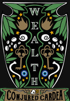 Wealth Novena Candle with Oil-Wealth in all forms, Money, Abundance