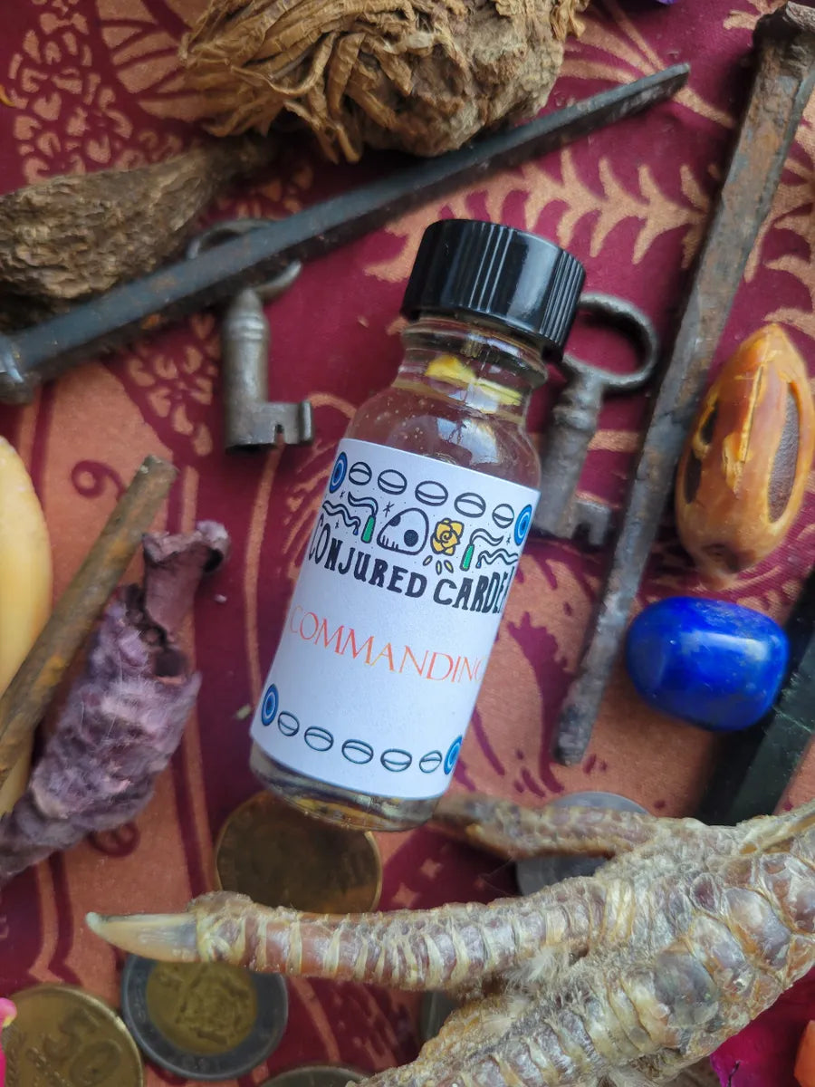 Commanding Oil-Command Situation or People, Enhance Spellwork