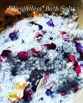 Weightless Bath Salt-Release Bad Habits, Fear, Low Self Esteem