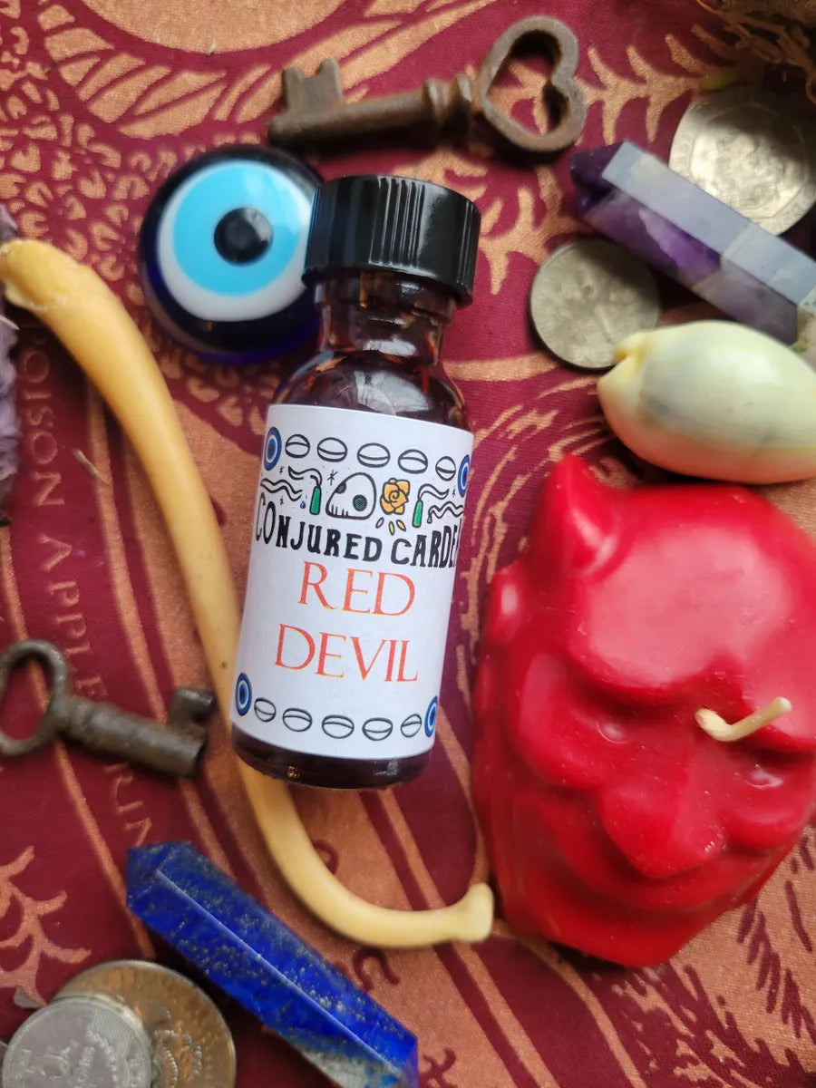 Red Devil Oil-Trick Negativity Out of Your Life, Protection
