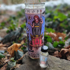 Freya NOVENA Candle WITH OIL-Love, Victory, Witchcraft, Esoteric Wisdom
