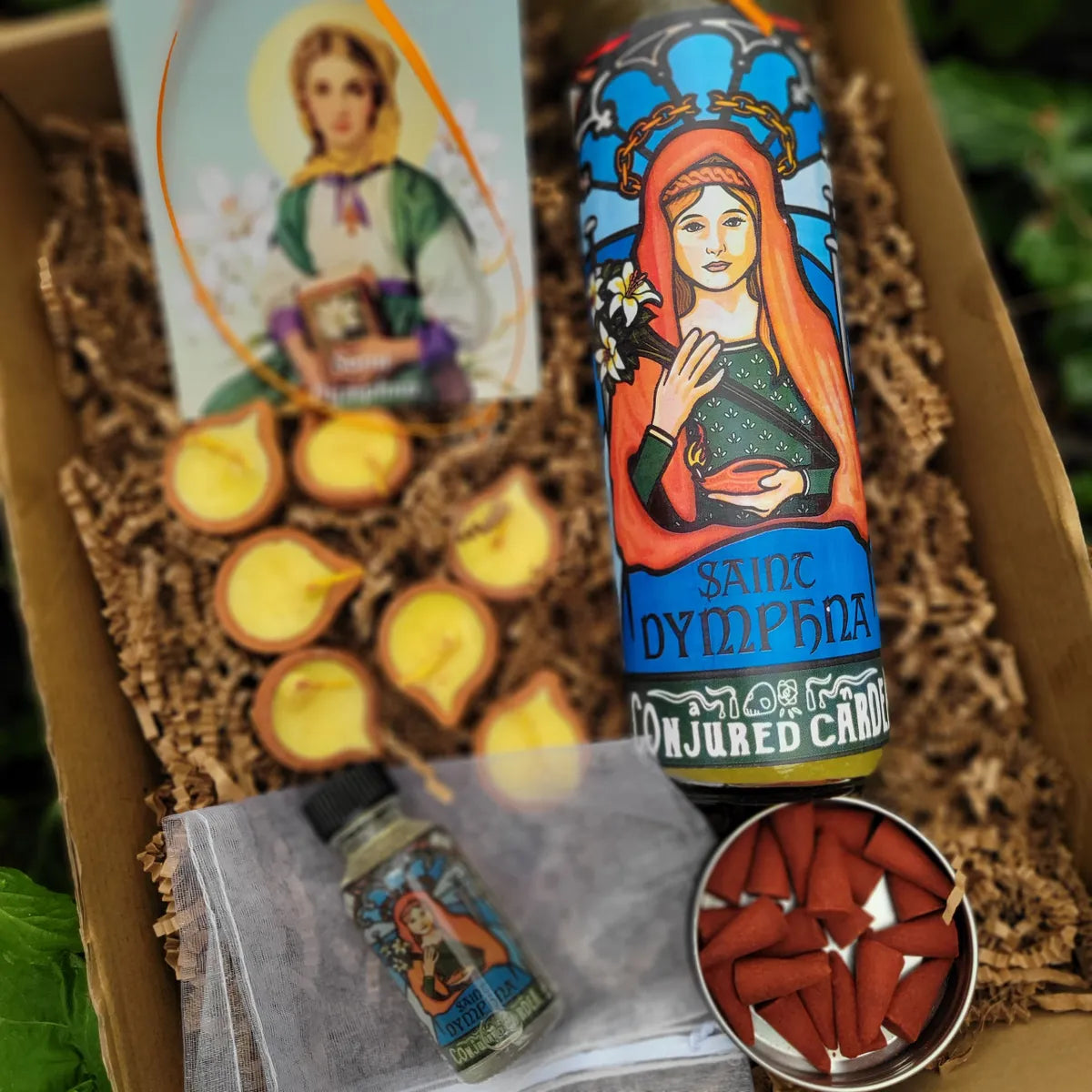 Saint Dymphna Spellcasting-Saint of Mental Disorders, Anxiety, Mental Health, Stress, Healing