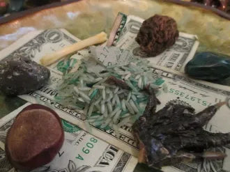 Lucky Green Rice-Wealth, Luck, Money, Employment