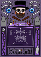 Baron Samedi Candle and Oil-Loa of Transitions, Magic, Fortune, Power-Fet Ghede