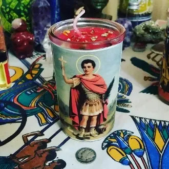 Saint Expedite Devotional Candle-Expedites Results, Solutions