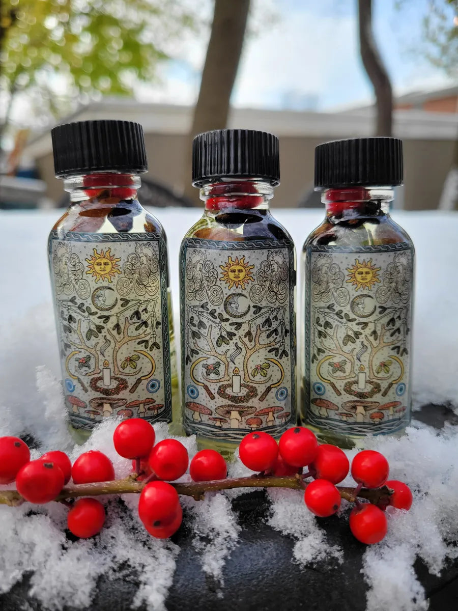 Winter Solstice Oil-Solar Energy, Balance, Renewal, Light