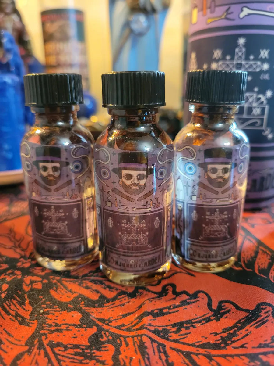 Baron Samedi Oil-Power, Magick, Transition, Luck-Fet Ghede