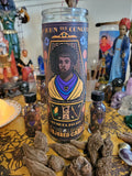 High John Novena Candle, Root and Oil-Luck, Success, Power, Prosperity