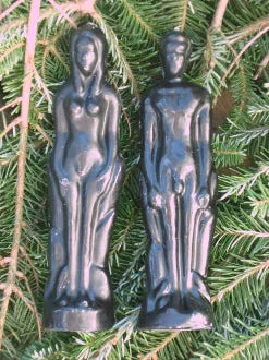 MALE-Black Figure Candle