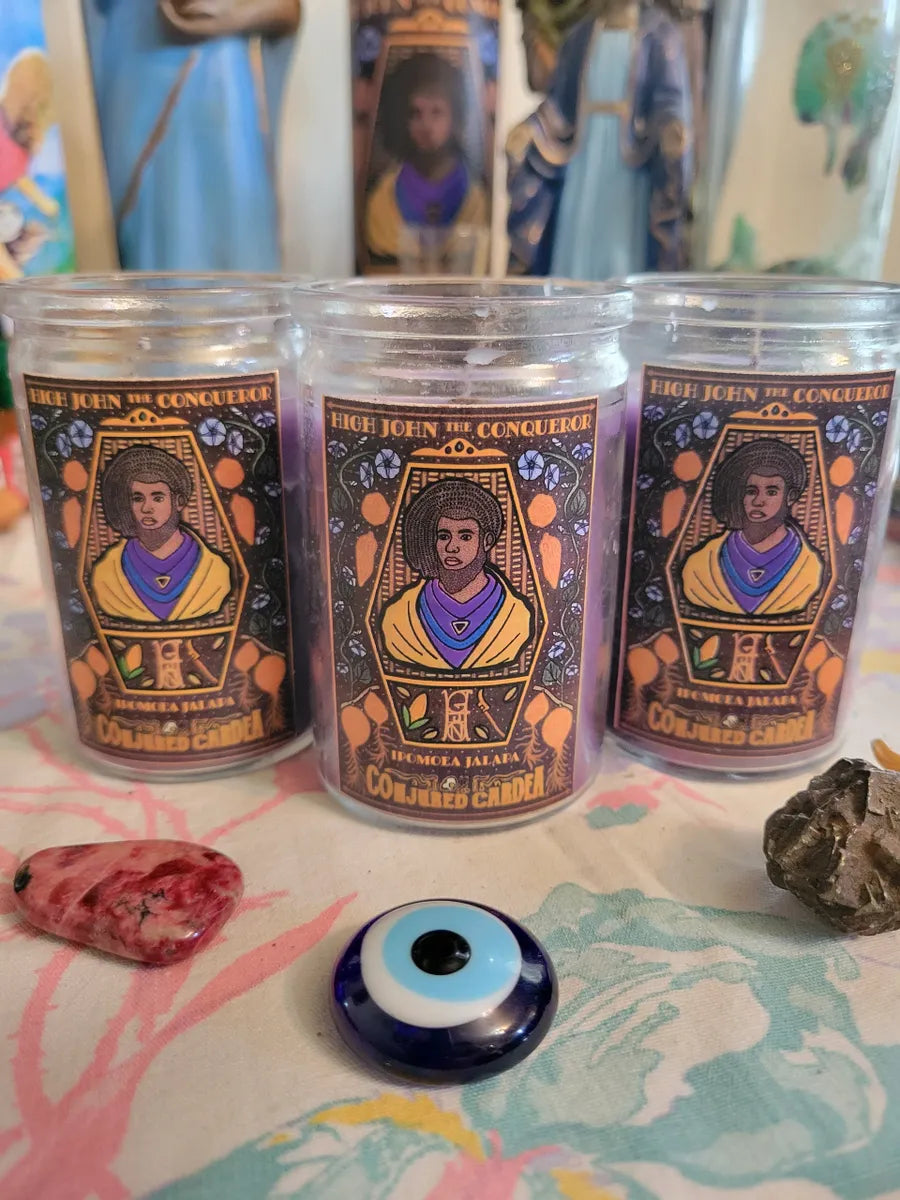 High John Devotional Candle-Luck, Success, Power, Prosperity