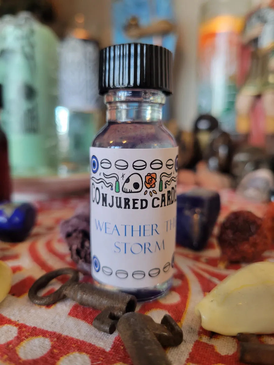 Weather the Storm Oil-Overcome Adversity, Protection, Strength