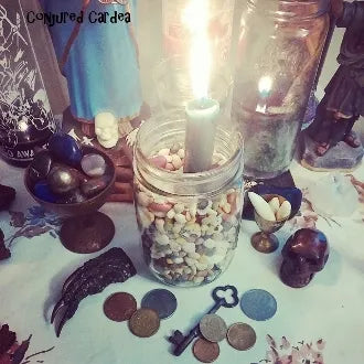 Money Seed Jar Set-For Steady Income and Money Increases