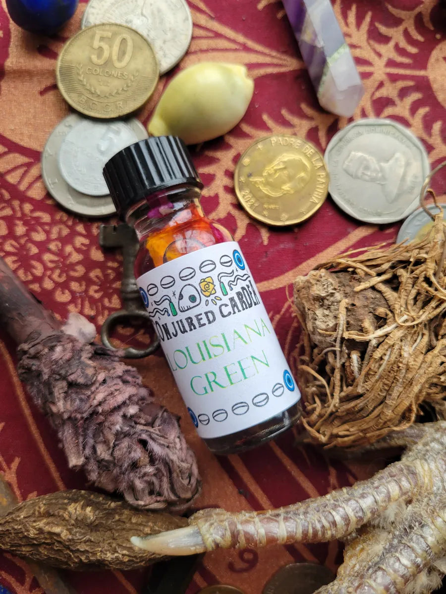 Louisiana Green Oil-High Drawing Power for Luck and Love