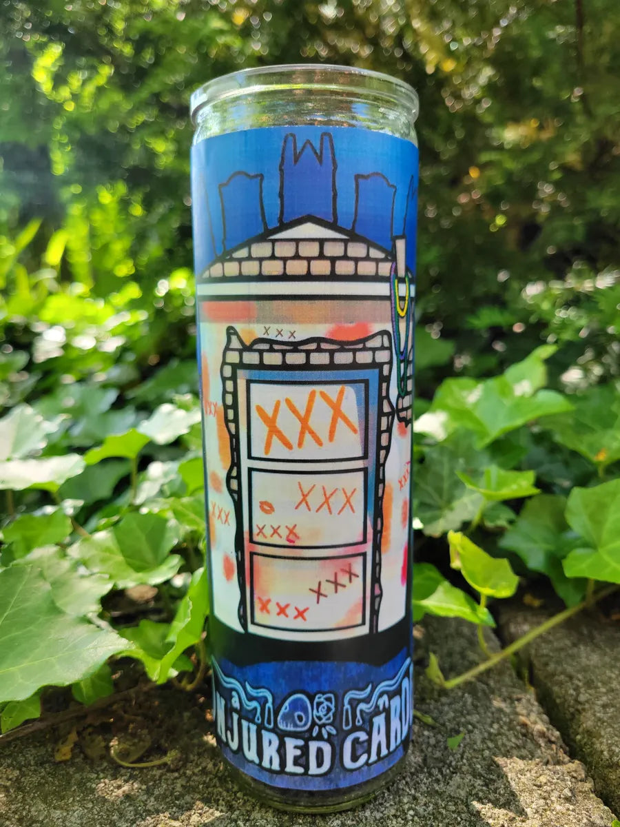 Marie Laveau's Tomb Candle-Special Edition-Protection, Luck, Grants Requests