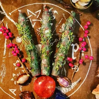 Winter Solstice Candle-Solar Energy, Balance, Renewal, Light