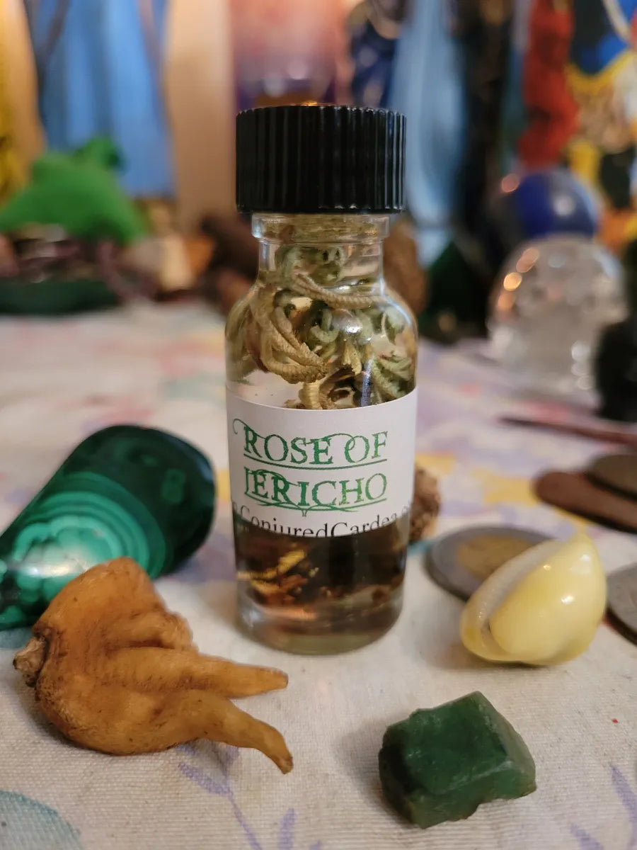 Rose of Jericho Oil-Wealth, Purification, Communication, Luck