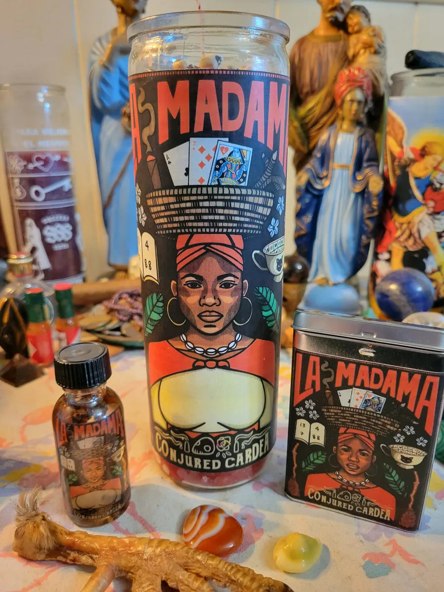 La Madama Novena, Oil and Incense-Good Luck, Prosperity, Better Business, Psychic