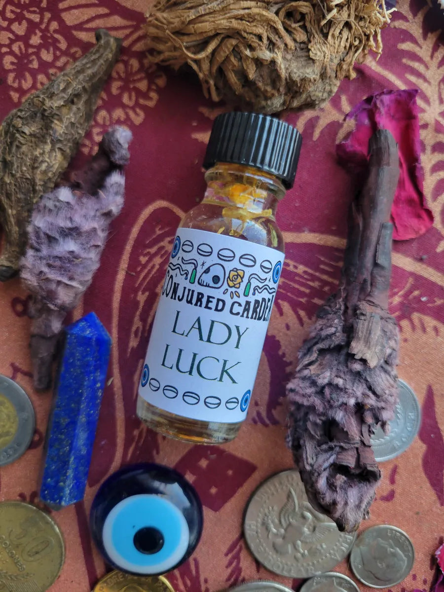 Lady Luck Oil-Winnings, Success, Prosperity, Gambling
