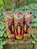 Santa Muerte Candle-Miracles, Open Roads, Protect, Good Luck