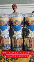 The --POLY-TRANS-Lovers Candle & Oil-Draws Lasting Love, Commitment