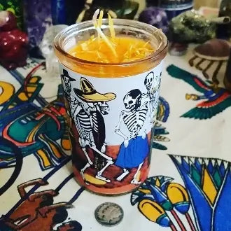 Dia de los Muertos Devotional Candle-Samhain, Ancestors