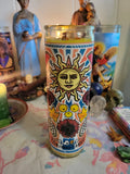 Summer Solstice Candle ONLY-Growth, Victory, Opportunity, Bounty