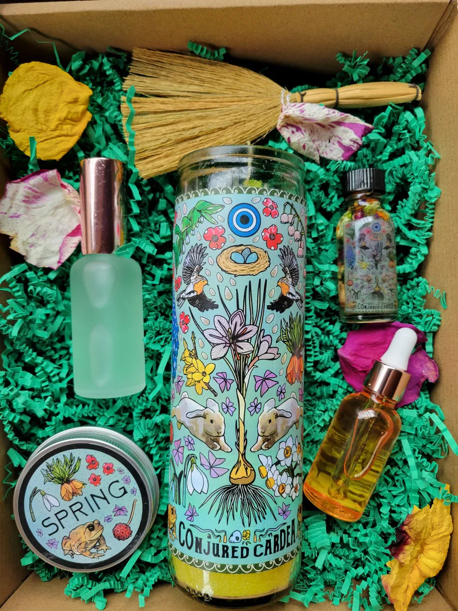 Spring Equinox Altar Box-Spring Equinox, Renewal, Abundance, Enchant