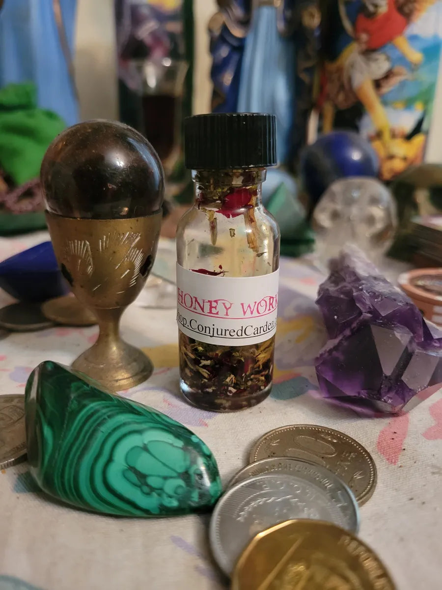 Honey Works-Oil for Honey Jars, Drawing, Attraction, Come To Me