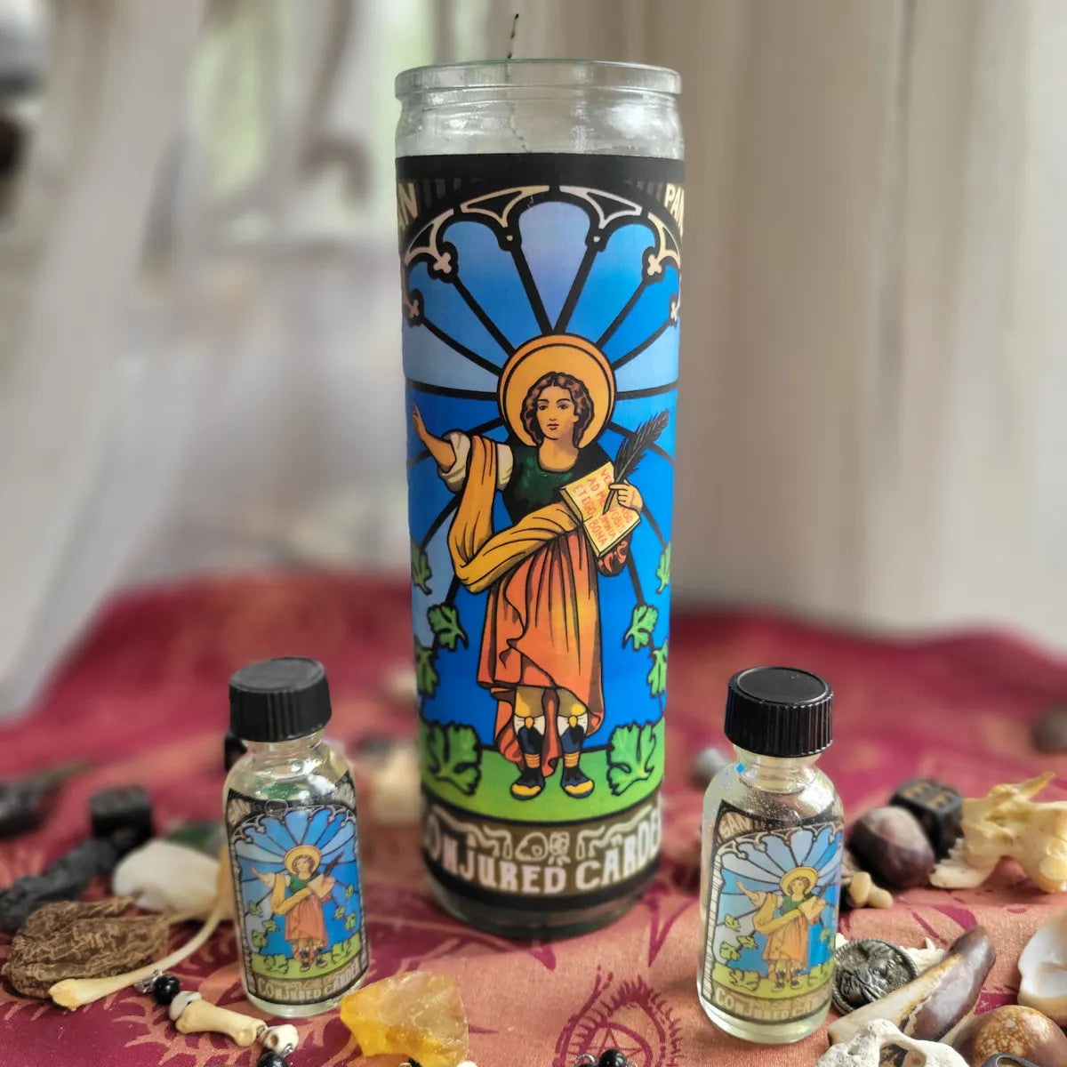 3 candele per Novena a Sant'Espedito con Preghiera 3 candele per Novena a Sant'Espedito con Preghiera
