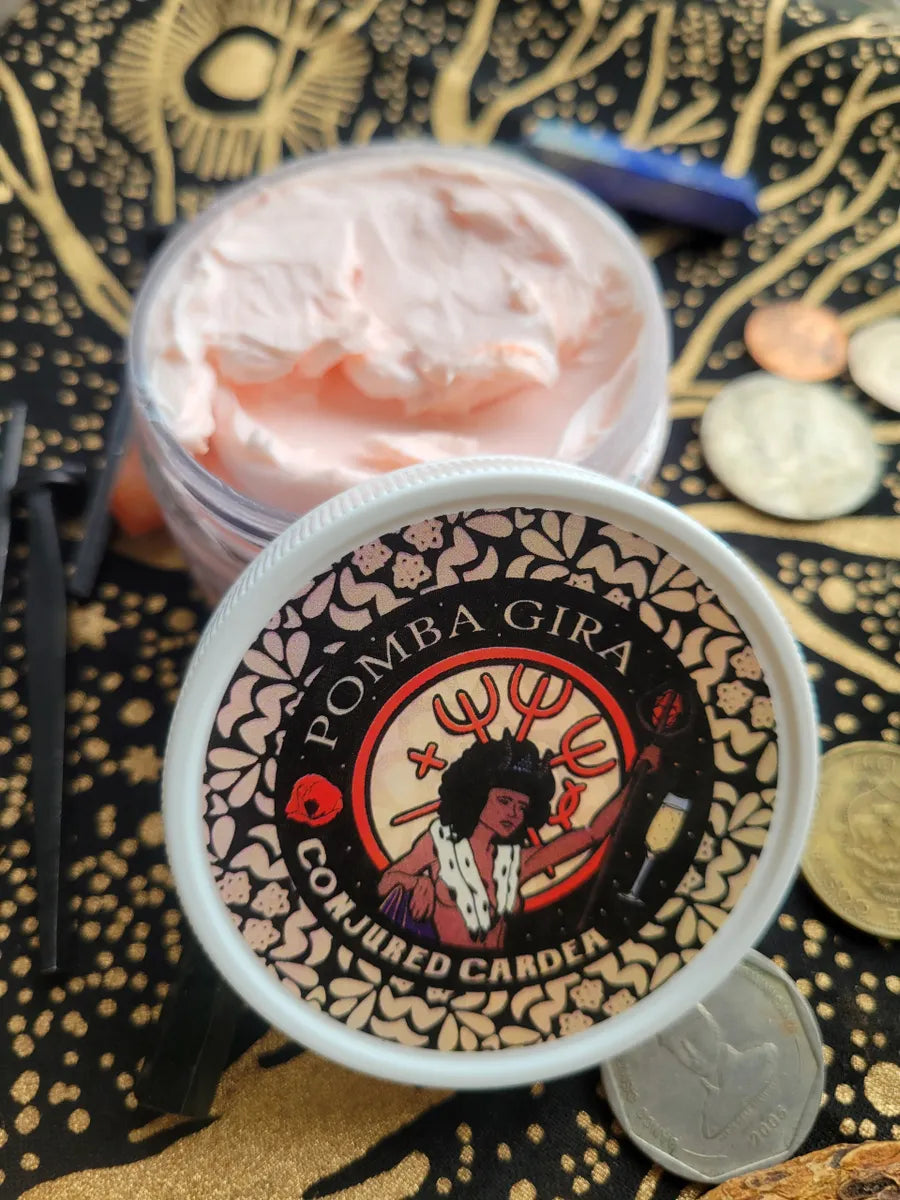 Pomba Gira Body Butter-Messages, Wealth, Sex, Protection