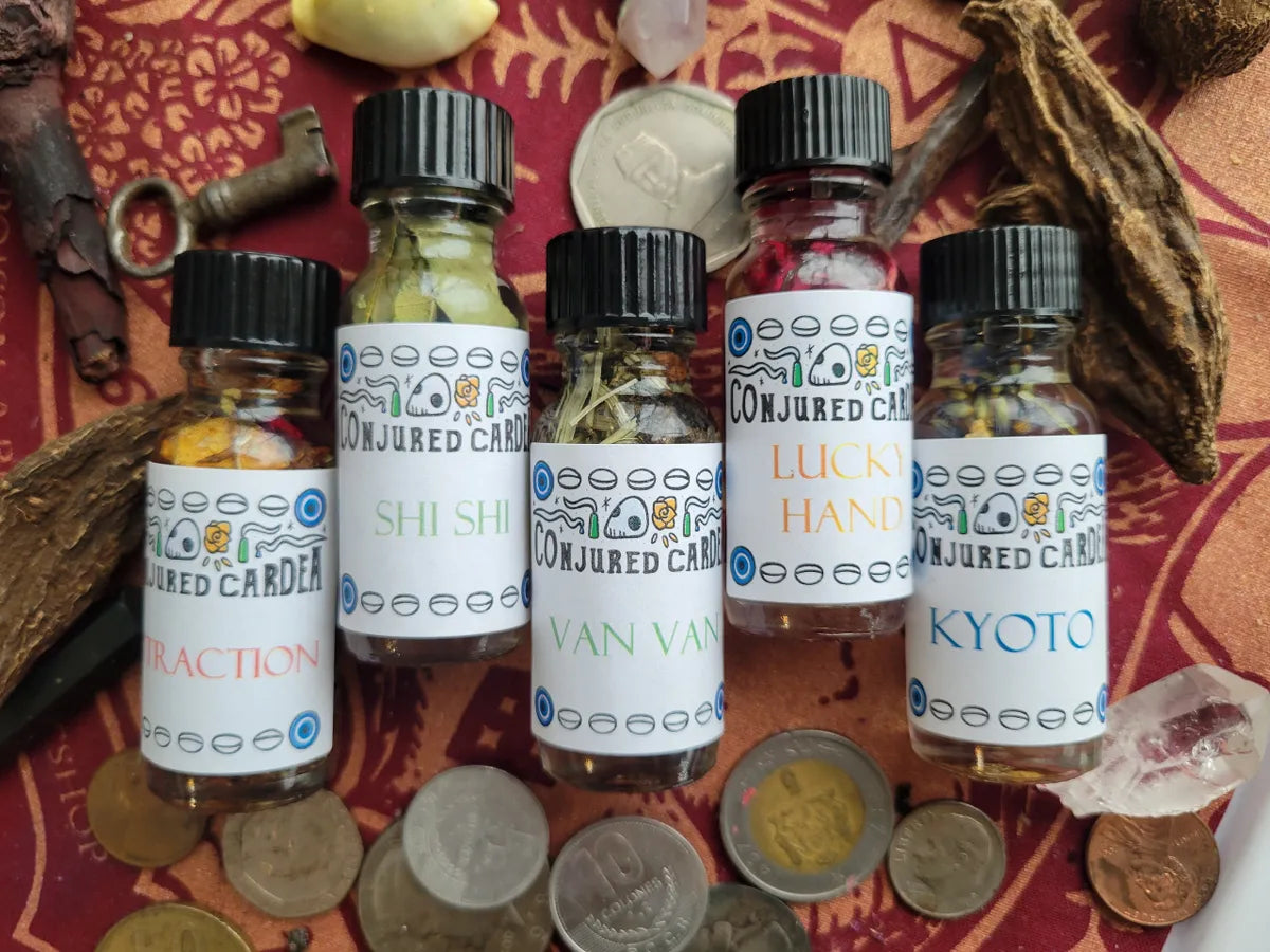 Famous Conjure Oil Set-Comprehensive Magickal Toolkit