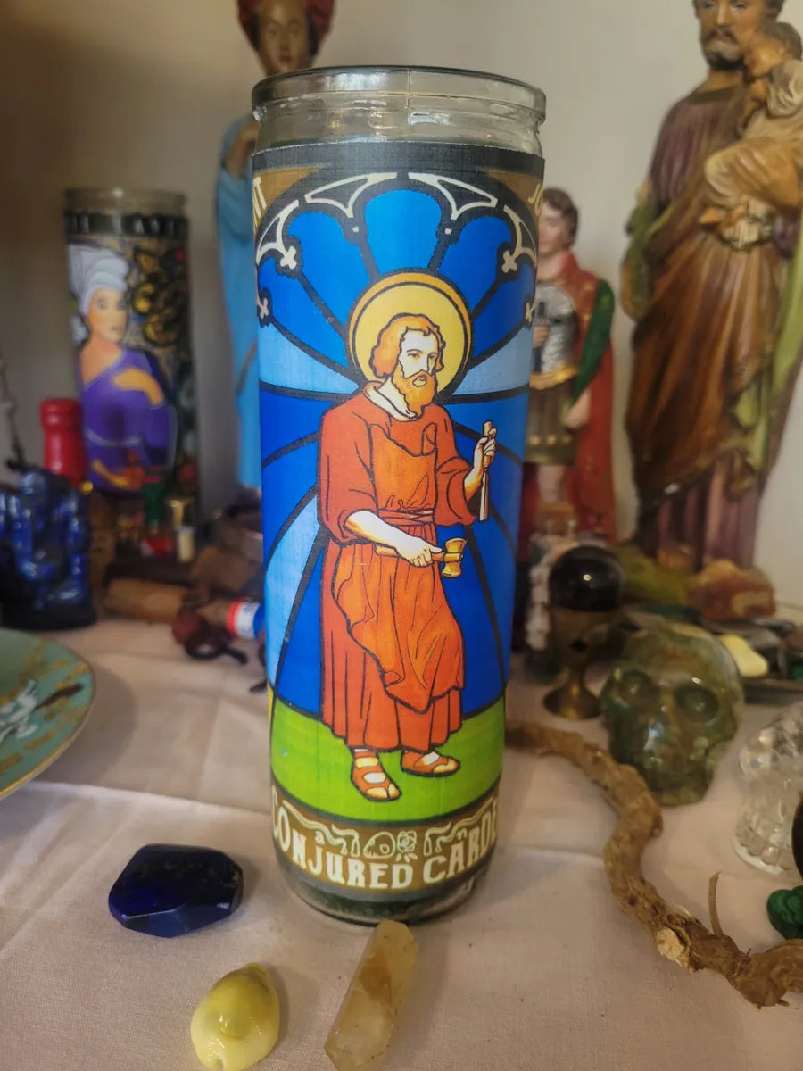 St. Joseph the Worker Novena Candle-Steady Work, Employment, Promotions