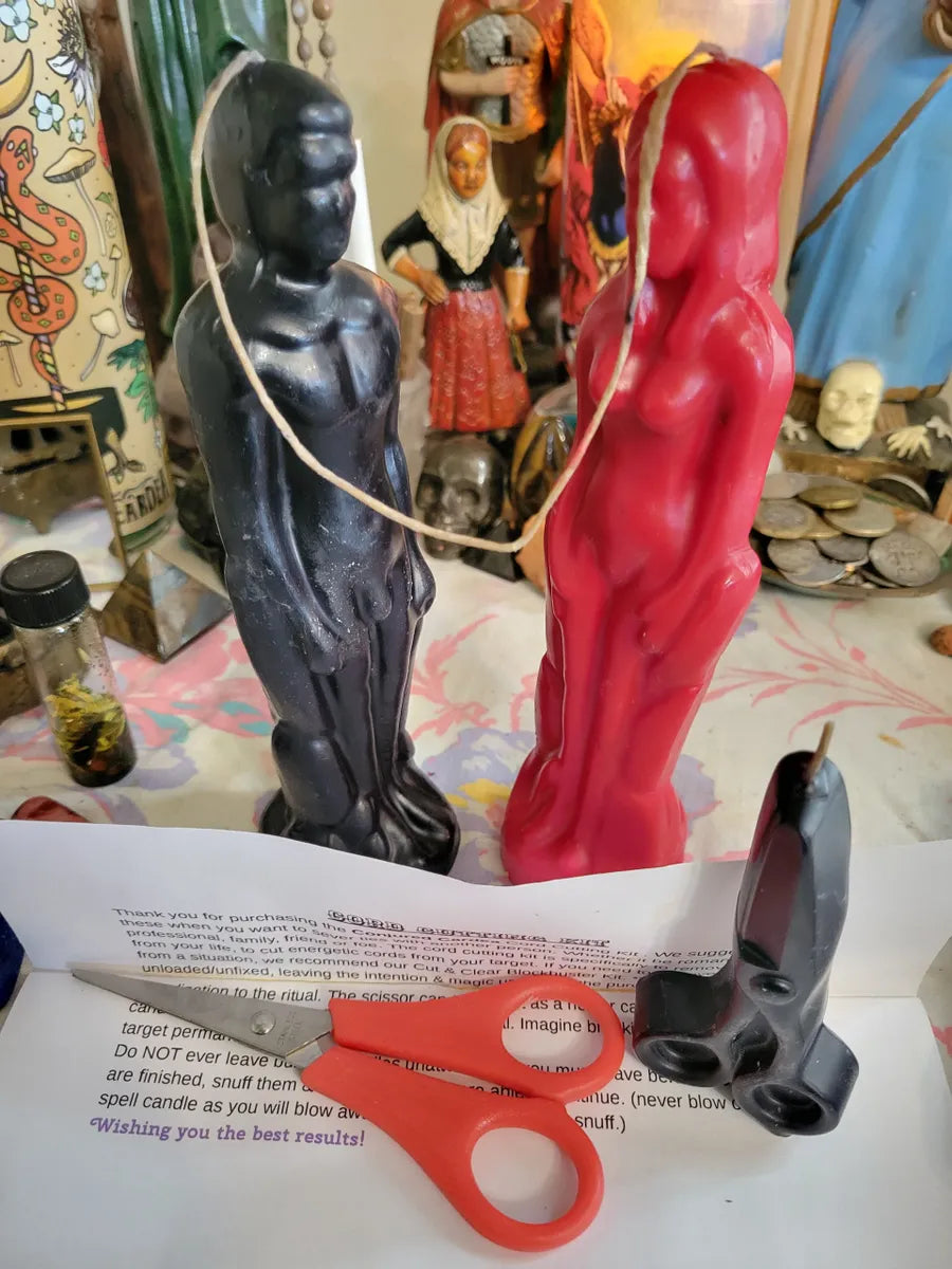 Cut the Cord Working-Rootwork SPELL-Cuts Cords, Dissolves Harmful Relationships, Freedom