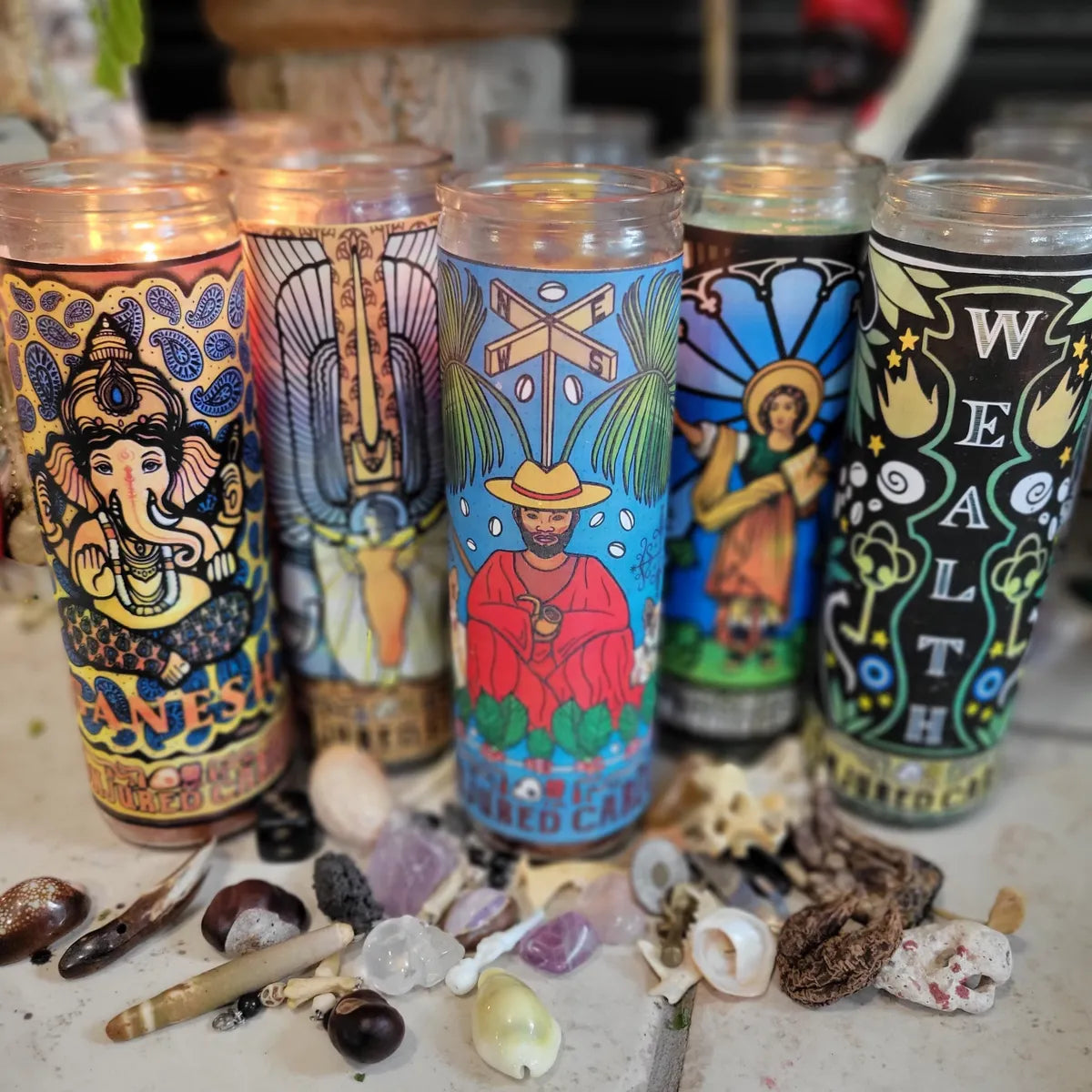 Novena Candle & Oil-YOUR CHOICE