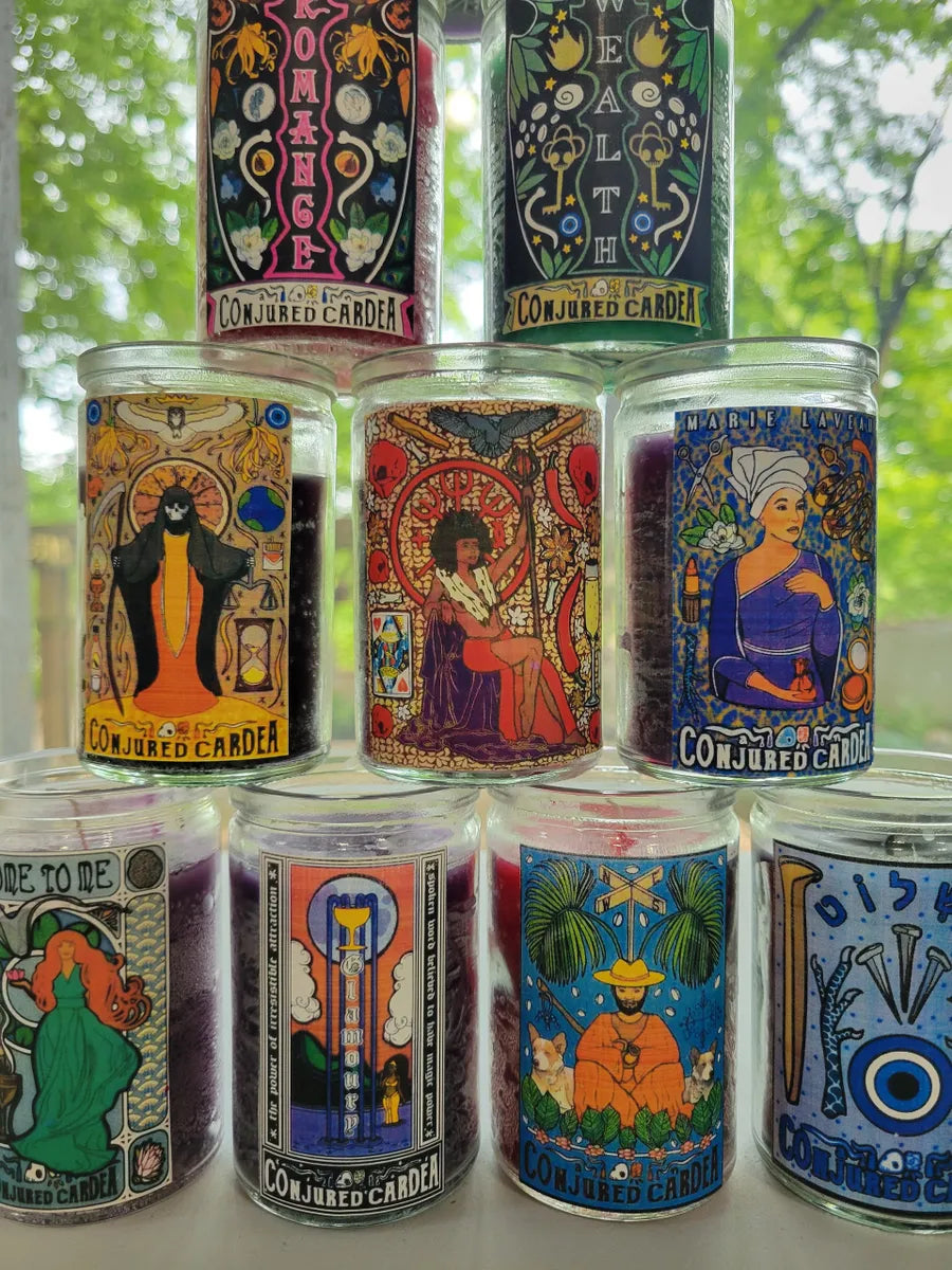 Votive Candle and Oil Set