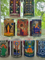 Votive Candle and Oil Set