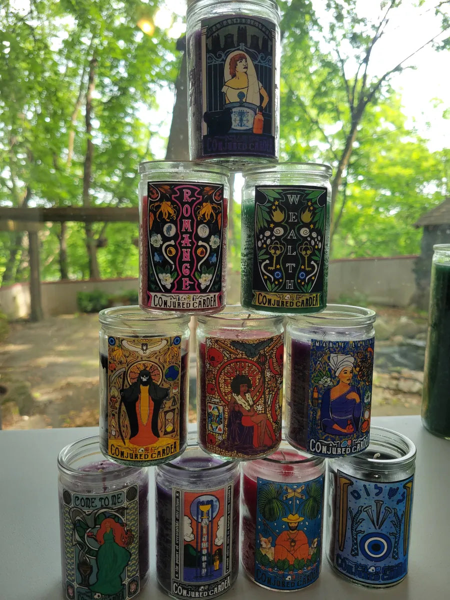 Votive Candle and Oil Set