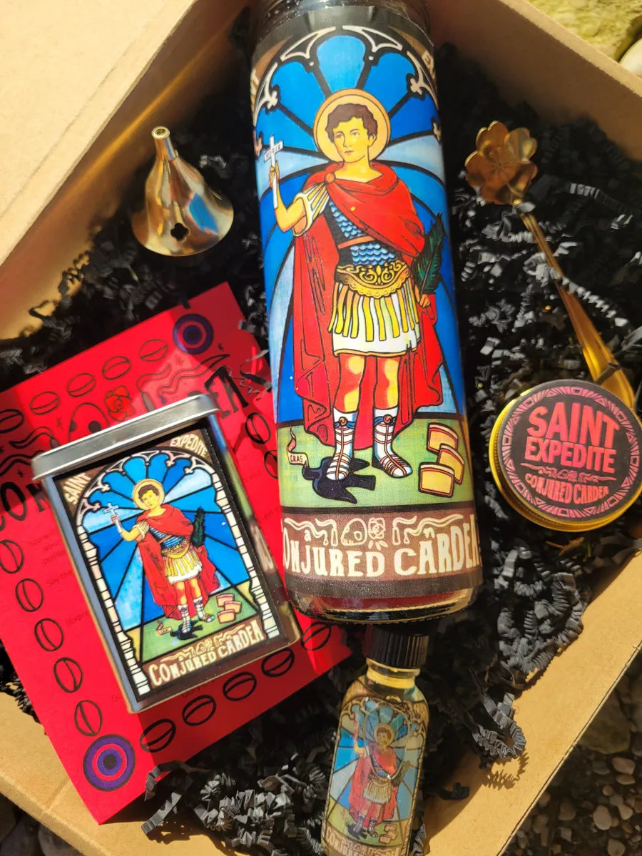 Saint Expedite Ritual Box WITH Instructions-Expedites Results, Solutions