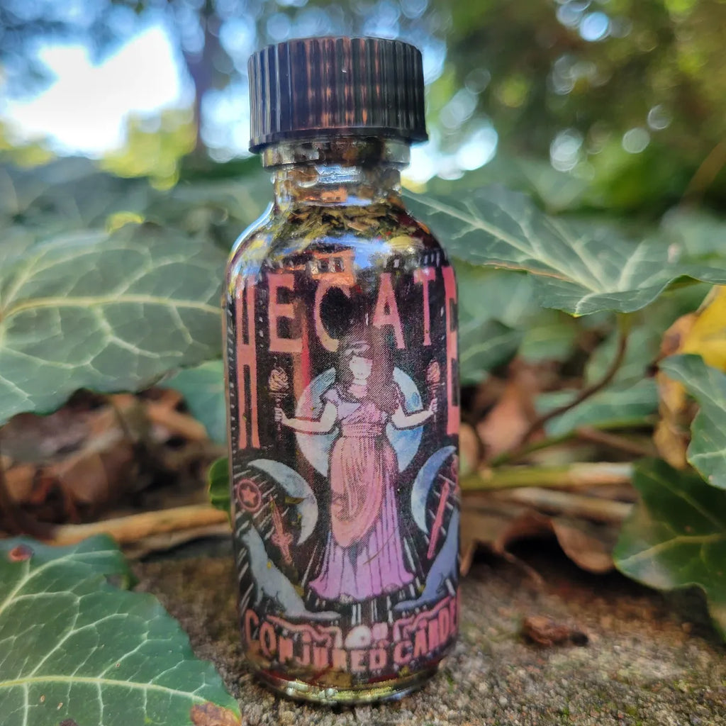 Hecate Altar Candle & Oil Witchcraft, Protection, Lunar Power and Crossroads