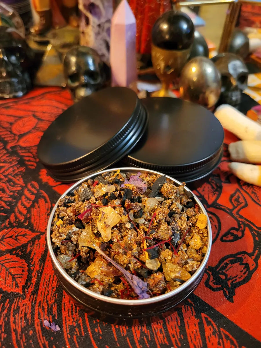 Samhain-Final Harvest Resin Incense with Charcoal-2 Ounces